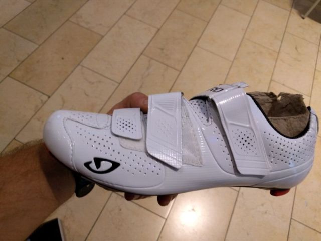  BRAND NEW GIRO PROLIGHT SLXII WHITE PRO LEVEL ROAD CYCLING SHOES