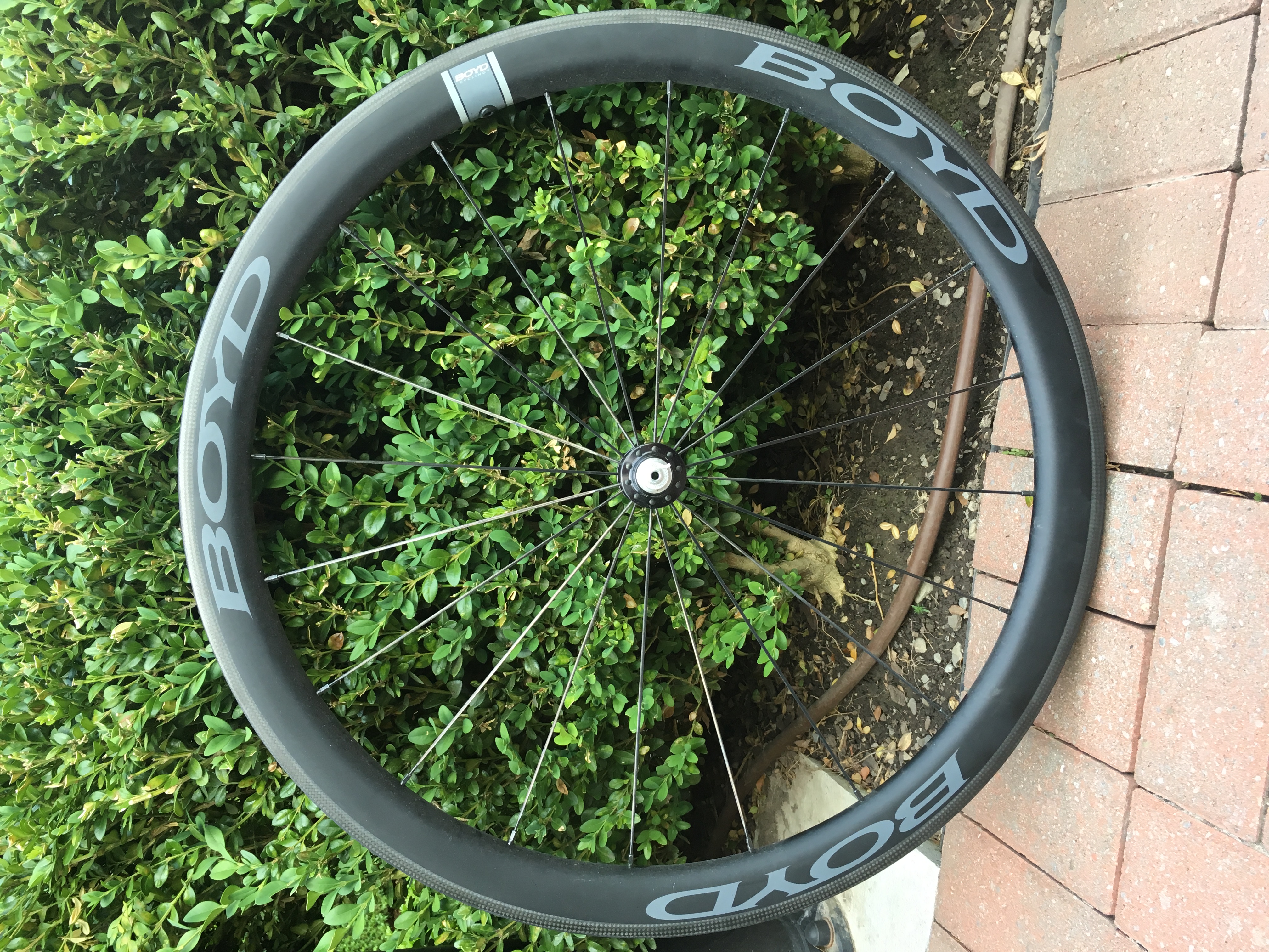 2016 Boyd 44mm carbon clincher wheelset